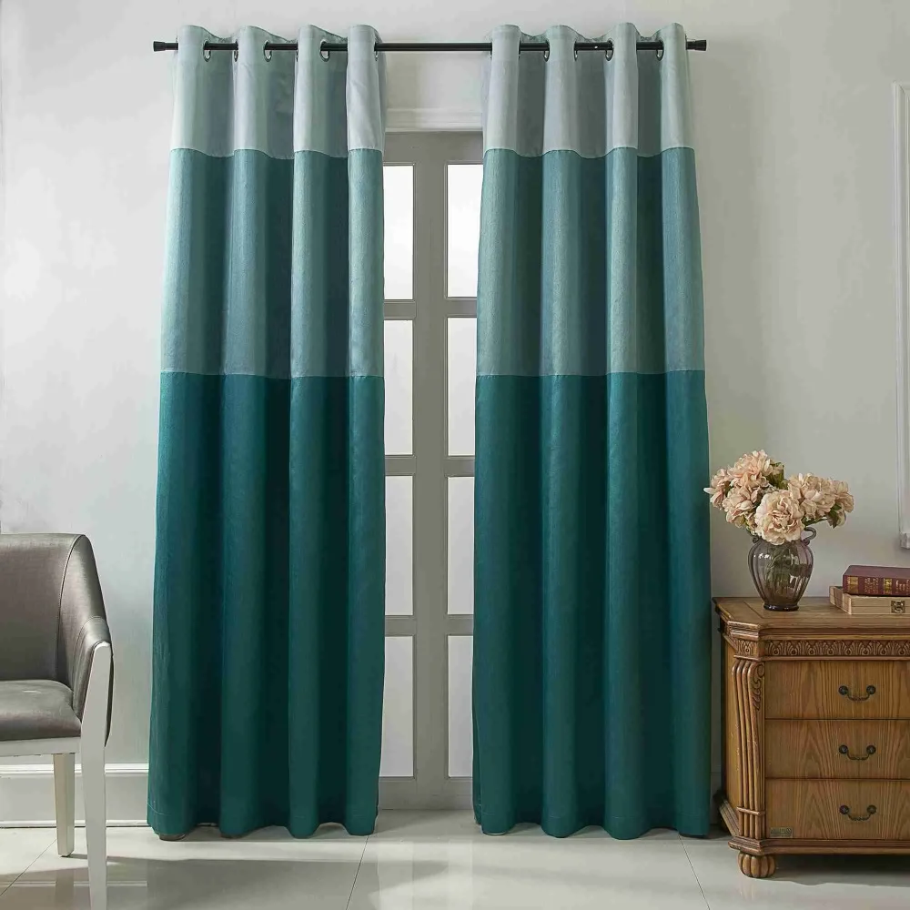 Однотонные шторы для дома занавески гостиной черные готовые Роскошные брендовые