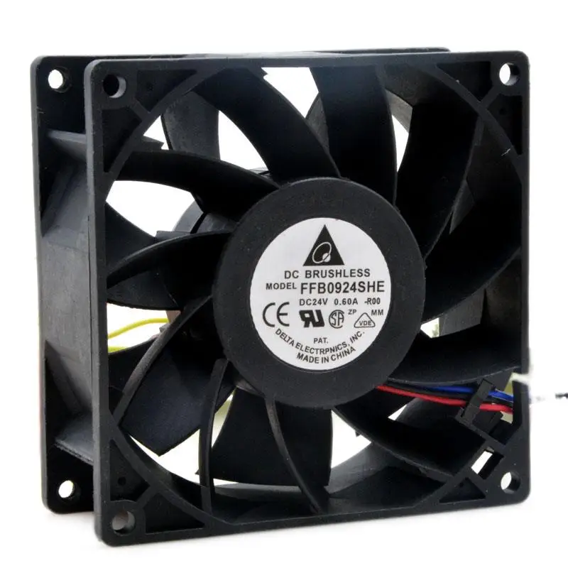 Вентилятор охлаждения преобразователя DeltaDelta FFB0924SHE 24V 0.60a 9238 9 см