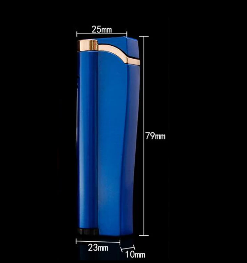 Креативная газовая надувная ветрозащитная Зажигалка прямая струйная пламя