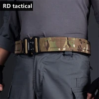 rd tactical tactical waist seal 2 inch ronin belt laser cutting integrated camouflage waist seal metal buckle outdoor military