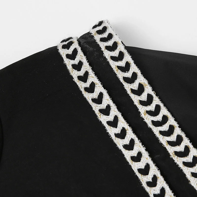 2021 Winter New Women's Wear Black Stand Collar Sea Breeze Waist Closing Medium Long White Duck Down Jacket Ladies Puffer Skirt enlarge