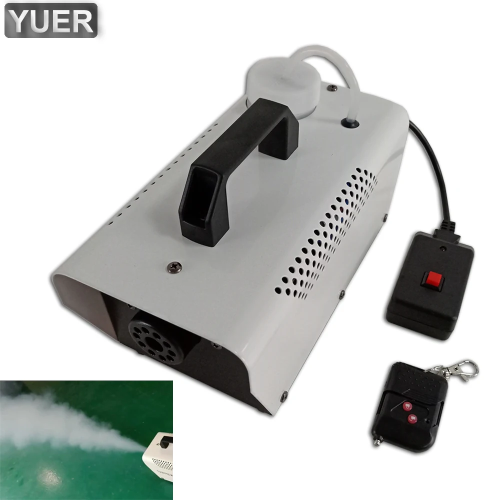 Wireless Remote Control 400W Smoke Machine Mini LED Fog Machine Smoke Ejector DJ Party Fogger Stage Effect Lighting