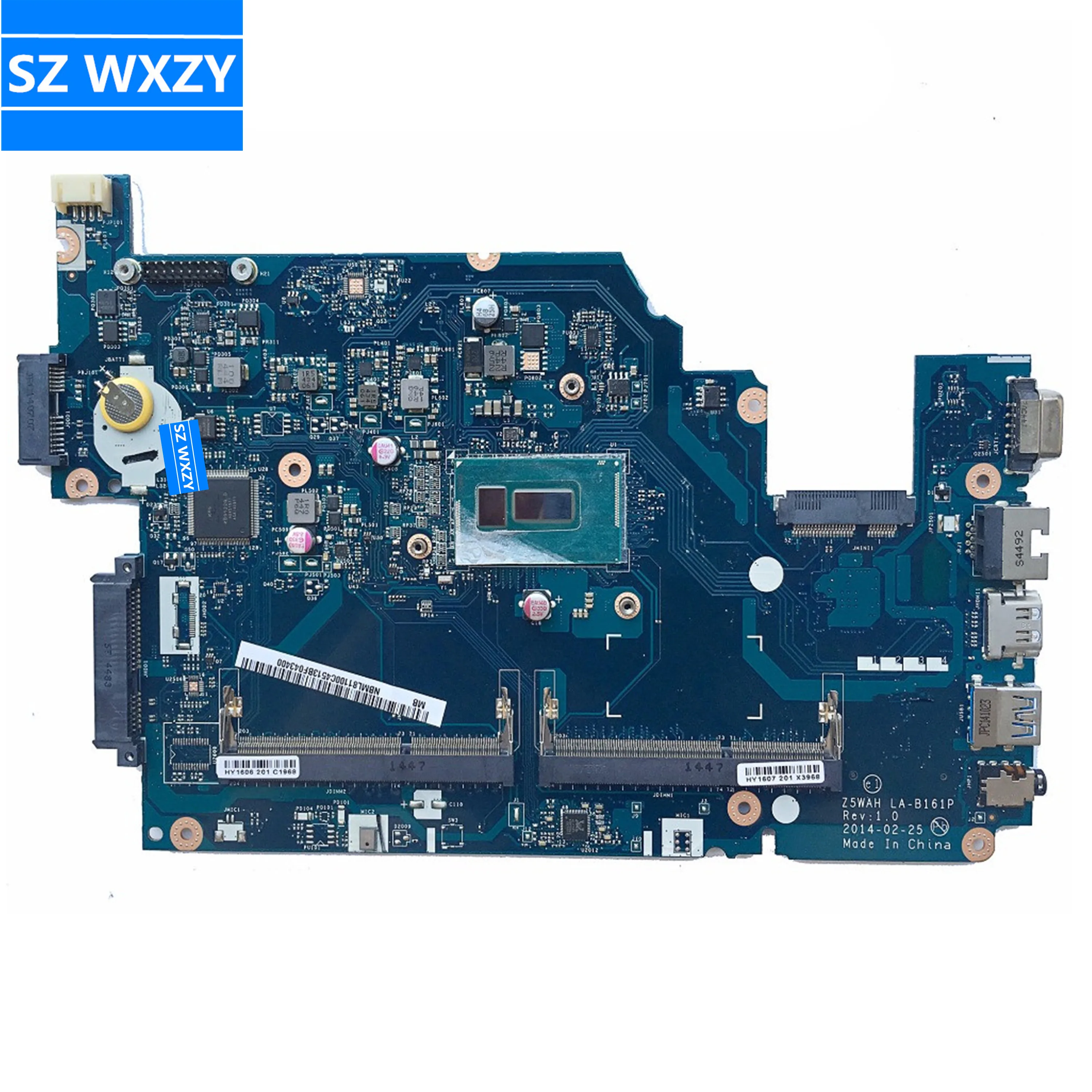 Для ACER E5-531 E5-571 материнская плата портативного компьютера с SR23Y i5-5200U NBML81100C NB.ML811.00C