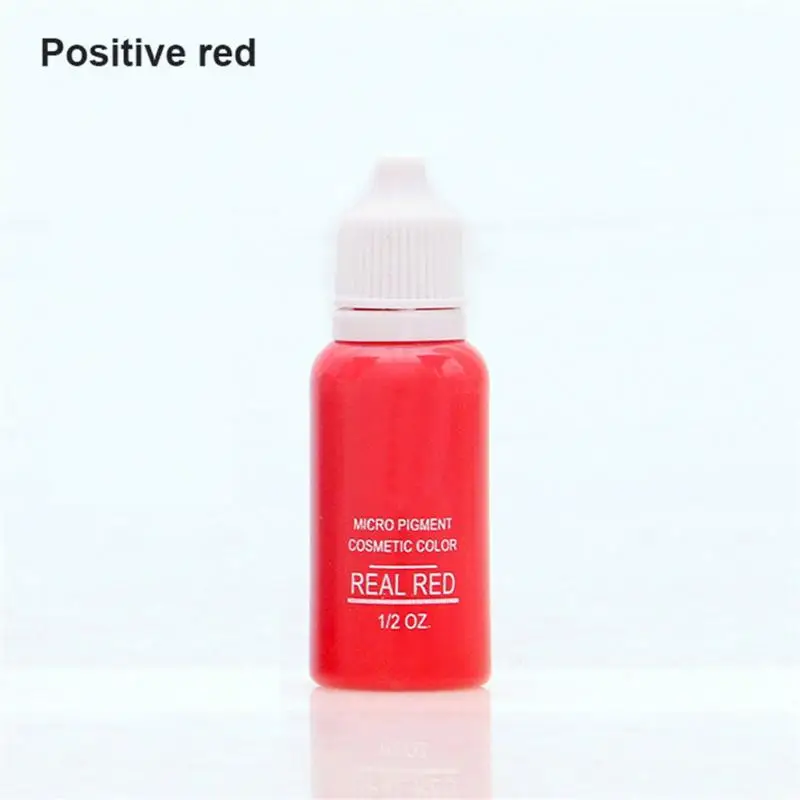 Профессиональные чернила для татуировки 15 мл Перманентный макияж бровей губ