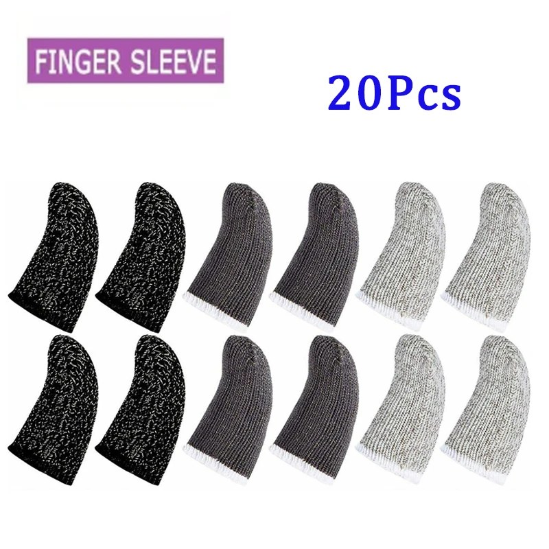 20 шт. палец крышка дышащая игровой контроллер напальчник для Pubg пота