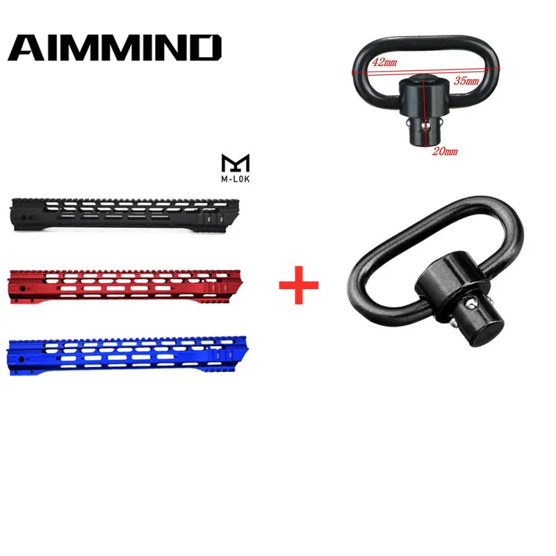 

Направляющая AR 15, четырехъядерная направляющая 7, 10, 12, 15 дюймов, направляющая MLOK, направляющая Пикатинни для M4 M16 с переходником для креплени...