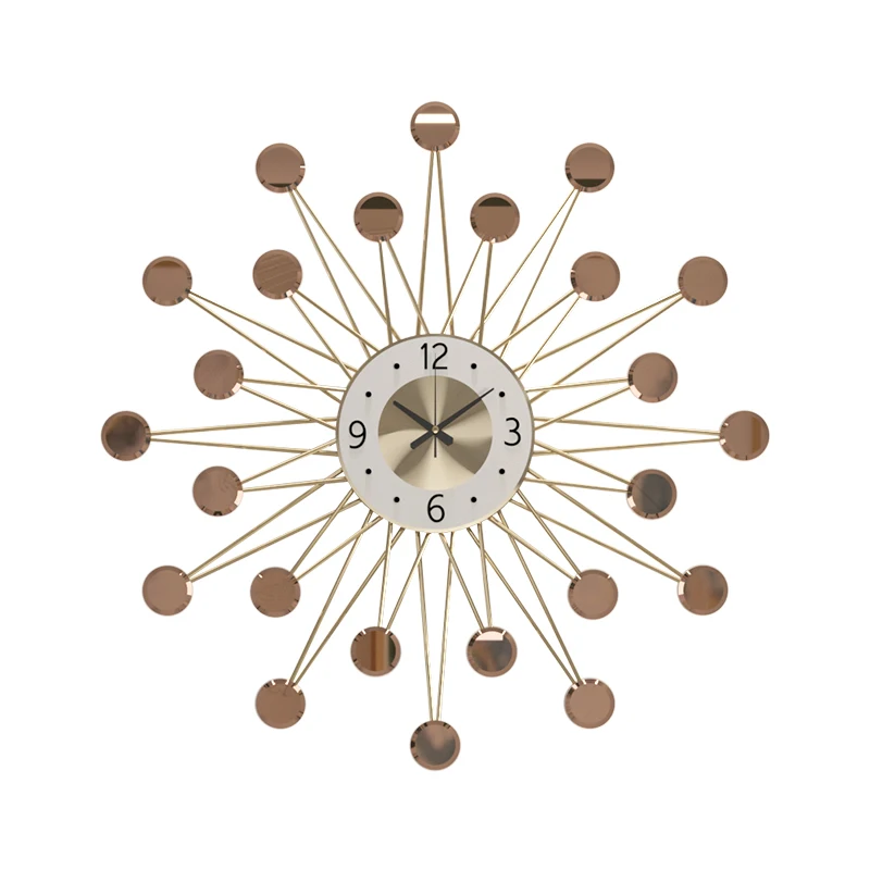 Большие 3d настенные часы для гостиной домашний декор Современная Тихая звезда