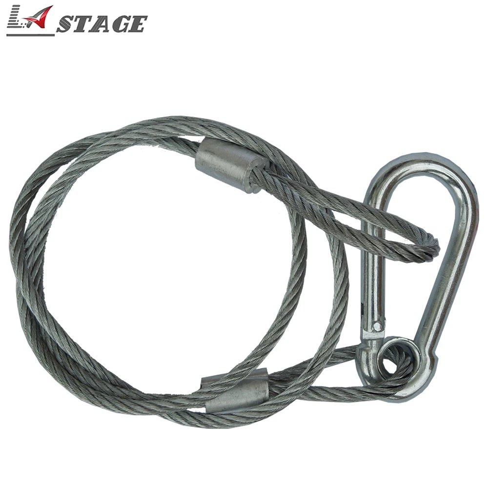 

Stage Lighting Safety Wires Insurance Rope Sound Safety Chain Stainless Steel Wire Rope Moving Head