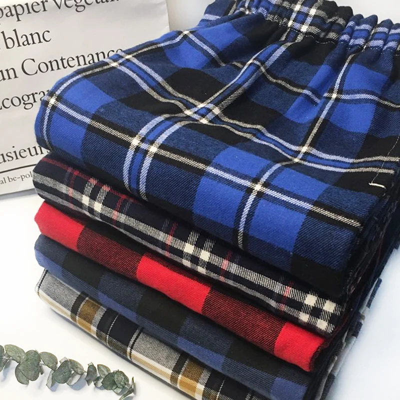 Утепленные зимние 100% хлопок пижамные штаны для мужчин модные женские спортивные