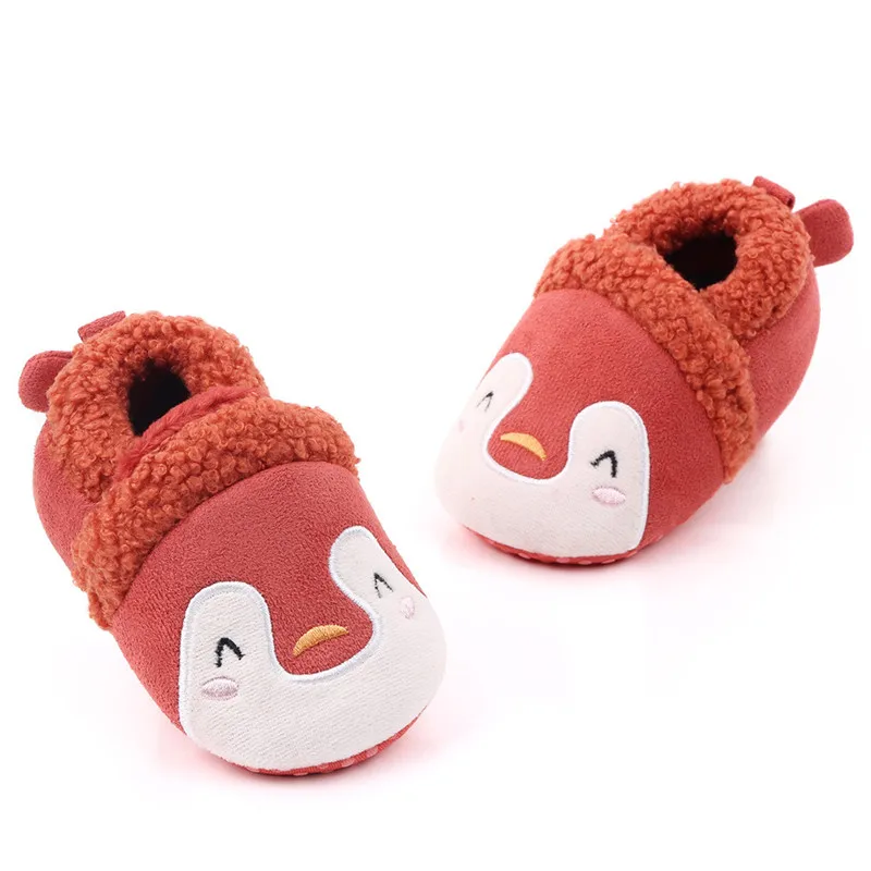 2250-12 Игрушка в виде животного для детской кроватки для маленьких мальчиков и девочек малыш новорожденный младенец мультфильм мягкая подошва Нескользящая Милая теплая обувь для малышей с изображением животных - Цвет: 2250-12
