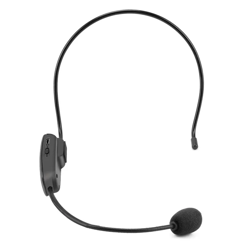 Портативный Fm беспроводной микрофон гарнитура с головным креплением Мегафон