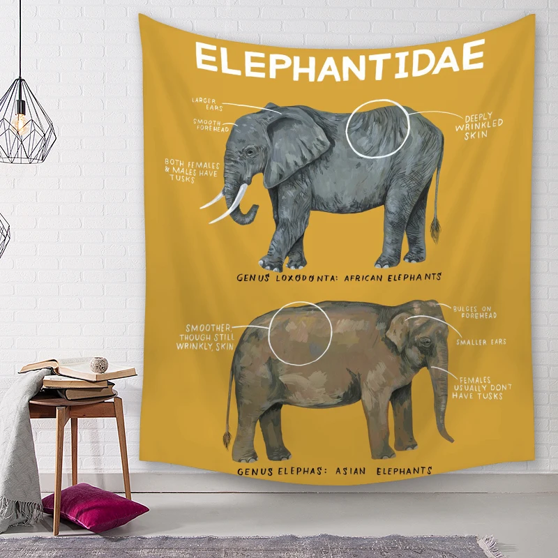 Настенный гобелен с изображением кактуса для девушек Женская ткань подвесная