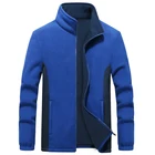 Мужская Флисовая Куртка, модель 2021 размера плюс 9Xl, Мужская теплая толстовка, термопальто, ветровка, спортивная одежда, брендовая одежда