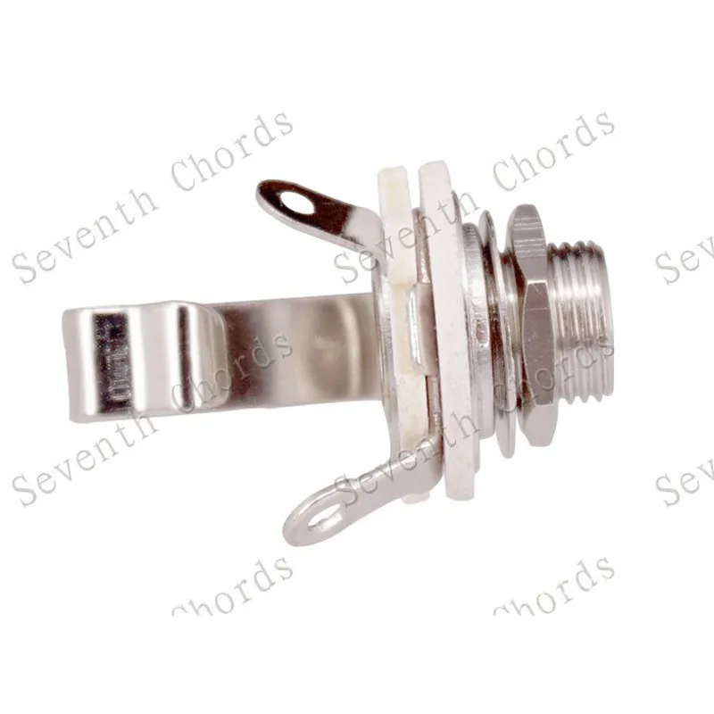 2 шт./лот моно входной гитарный гнездо из латуни штепсельная розетка для