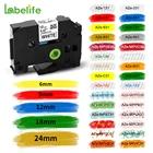 31 Цвета TZe-231 запечатанных лент 9 мм 12 мм Совместимость для Brother этикетка ленты для принтеров для tze131 tz631 tze-231 запечатанных лент для этикеток