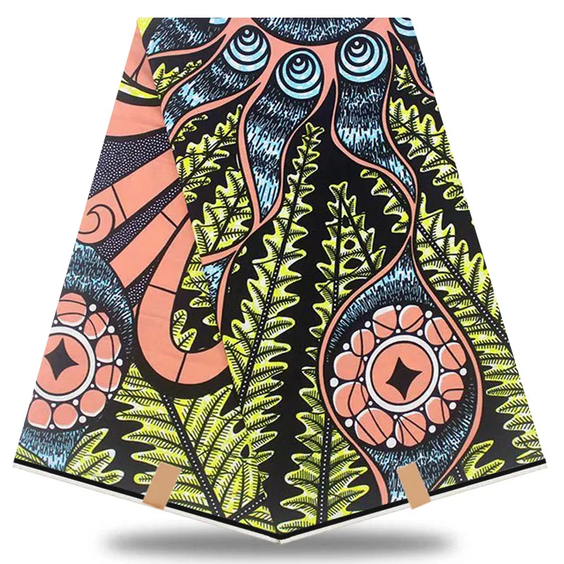 Новые Мягкие ткани с Африканским восковым принтом 100% хлопок в нигерийском стиле