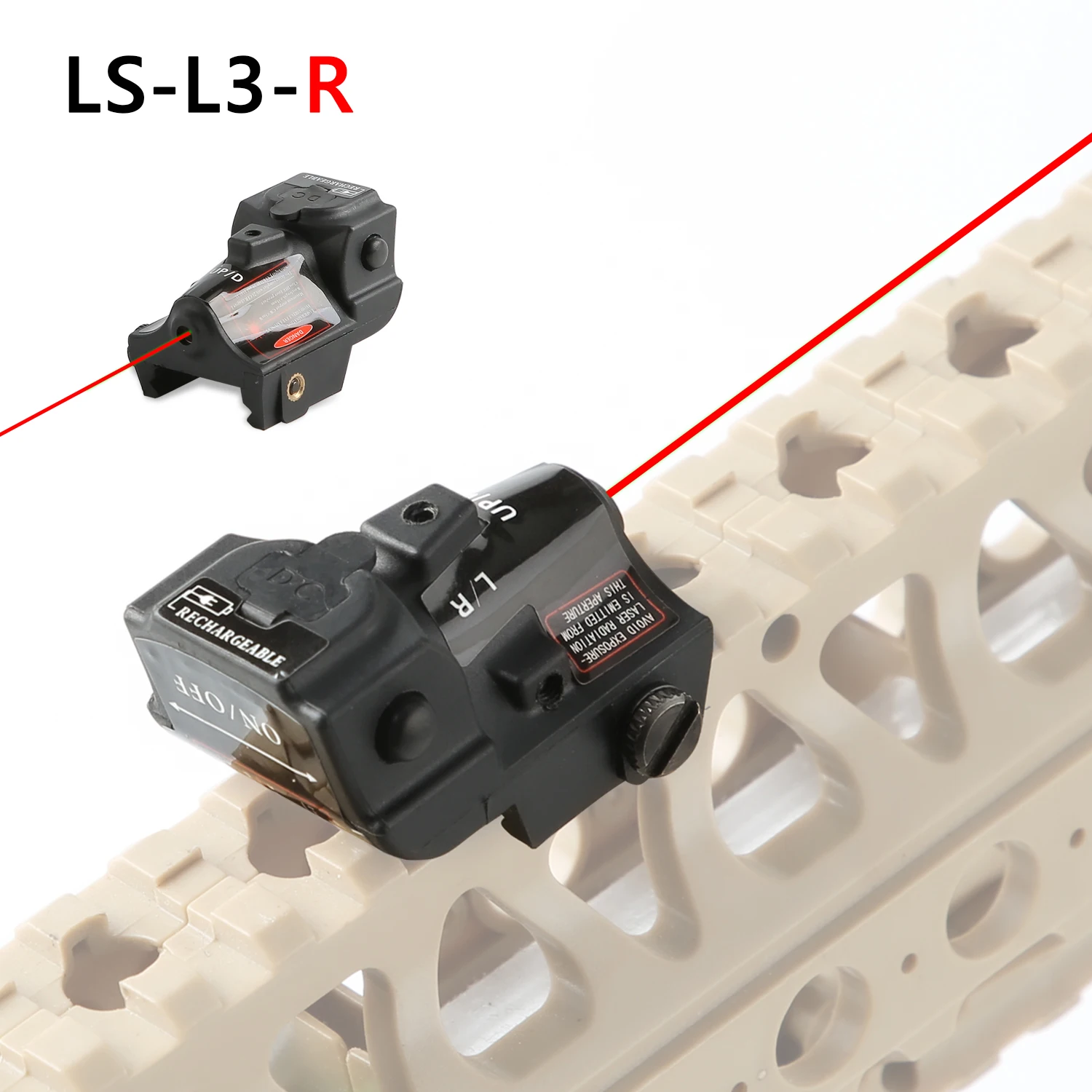 LS-CL3-G лазерный прицел светильник тактический светодиодный мини вспышка светильник 20 мм с креплением для охоты Keymod рейку оружие светильник для занятий спортом на открытом воздухе