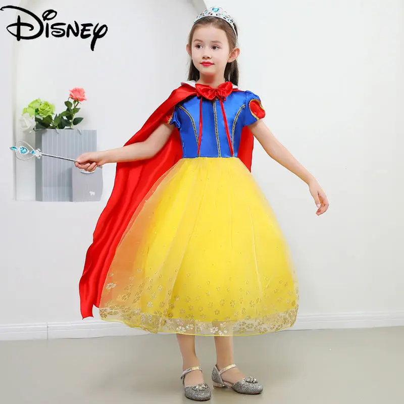 

Платье принцессы из мультфильма «Белоснежка», Длинная накидка для девочек