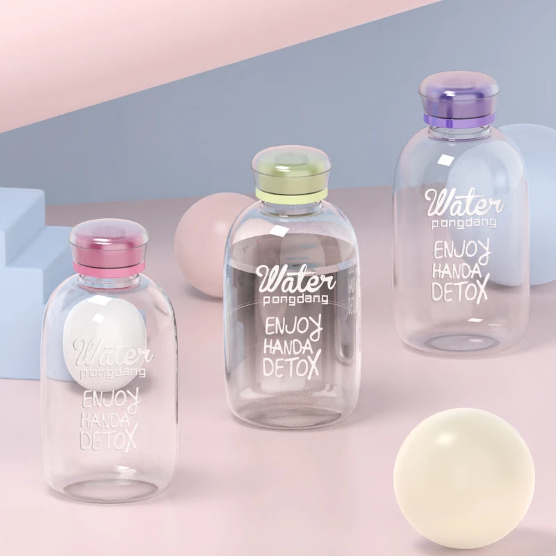 Креативная стеклянная бутылка для питьевой воды 600 мл 1000 | Дом и сад