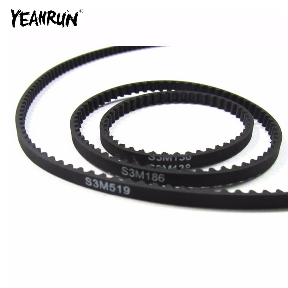 

YEAHRUN Front Belt Pack 138T 186T 519T For 1/10 Sakura D3 CS RC Drift Racing Car Motor Accessories