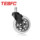 1 шт., универсальный шарнирный ролик для офиса, 2,5 дюйма, 3 дюйма