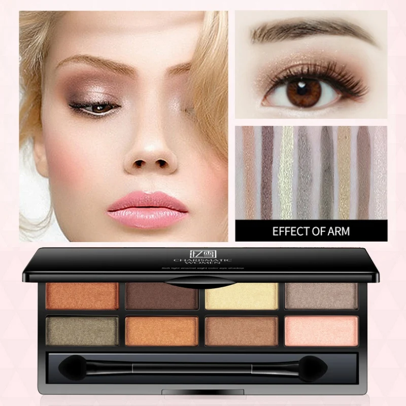 8 Цвет палитра для теней век Водонепроницаемый неголовокружение окрашивания