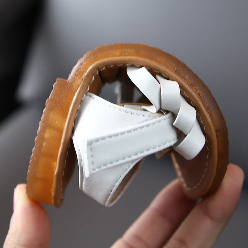 Детская обувь Новинка лета 2020 Детские плетеные сандалии с мягкой подошвой