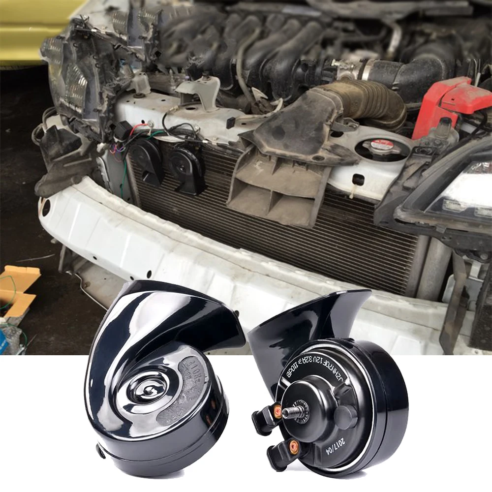 

Автомобильный гудок со спиралью для Audi Q3 Q5 Q7 A3 A4 A4L A5 A6 A6L A8L A1 series, водонепроницаемый супер-динамик, электрическая воздушная гудка, звуковая сирена 12 В