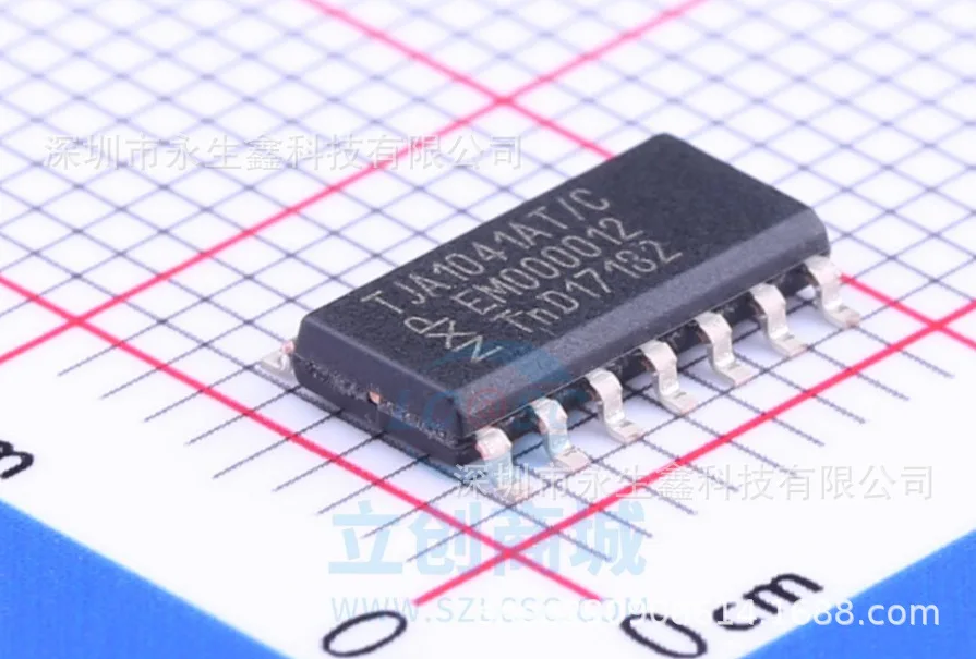 

Free shipping TJA1041AT/C TJA1041AT/CM TJA1041AT SOP14 10PCS