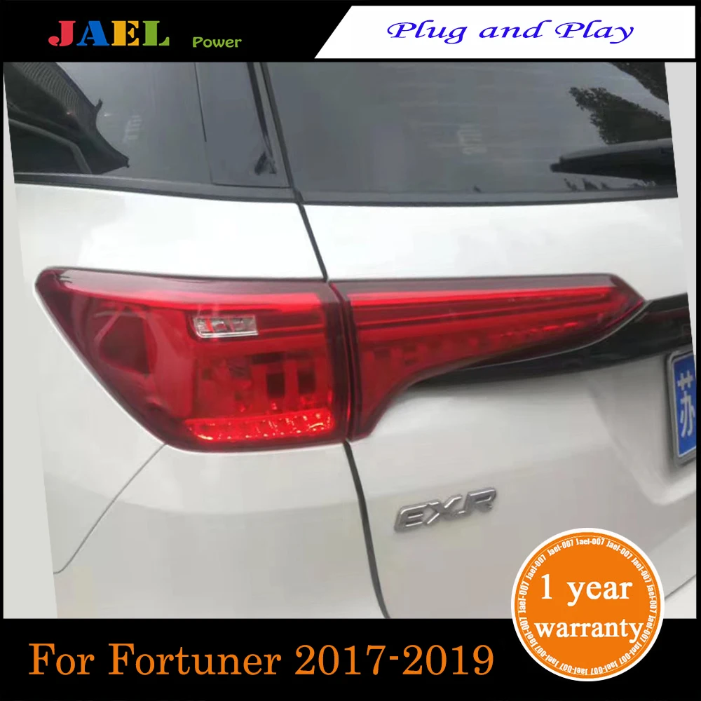 Копченый светодиодный задний светильник s Чехол для Fortuner Задний 2017 ~ 2019