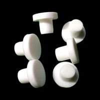 50pcs silicone rubber plugs 9mm19mm white waterproof hole plug blanking end caps pipe tube inserts plugs bungs