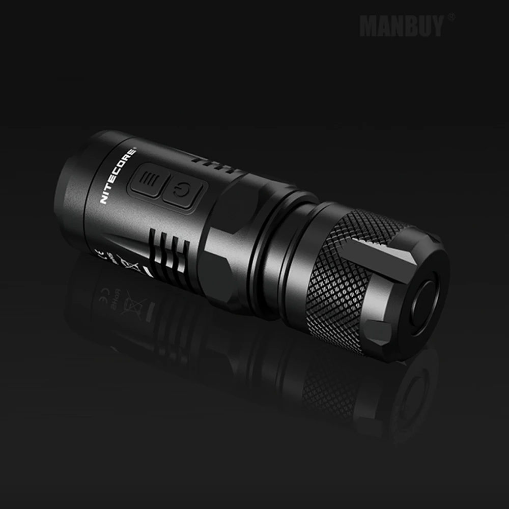 Продажа NITECORE EC11 900 люменов фонарик с 18350 перезаряжаемой батареей