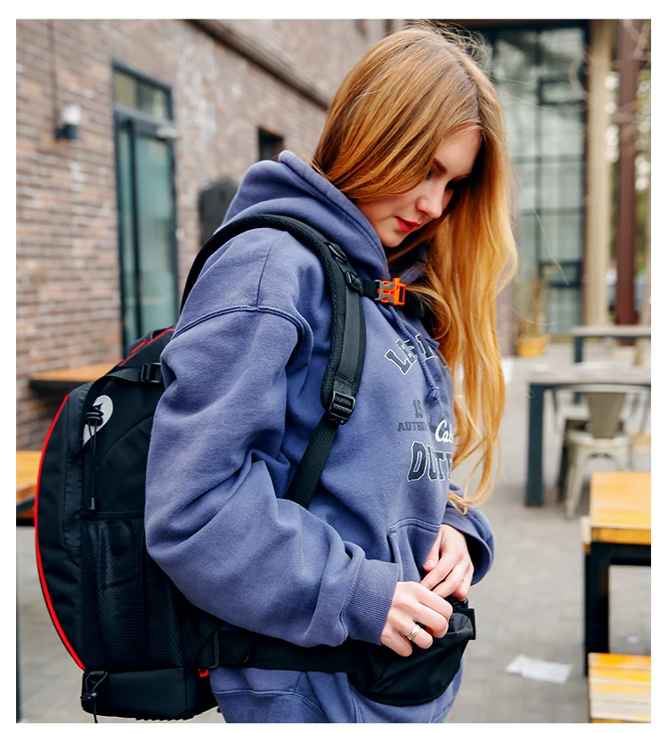 camera case waterproof shockproof adjustable padded camera backpack bag with anti theft combination lock for dslr free global shipping