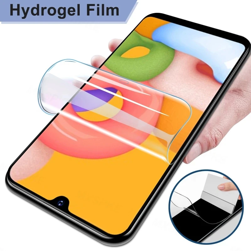 

HD Hydrogel Film For Samsung Galaxy A01 A11 A21 A31 A41 A51 A71 Screen Protector M11 M21 M31 M51 A21S A30 A50 Protective Film