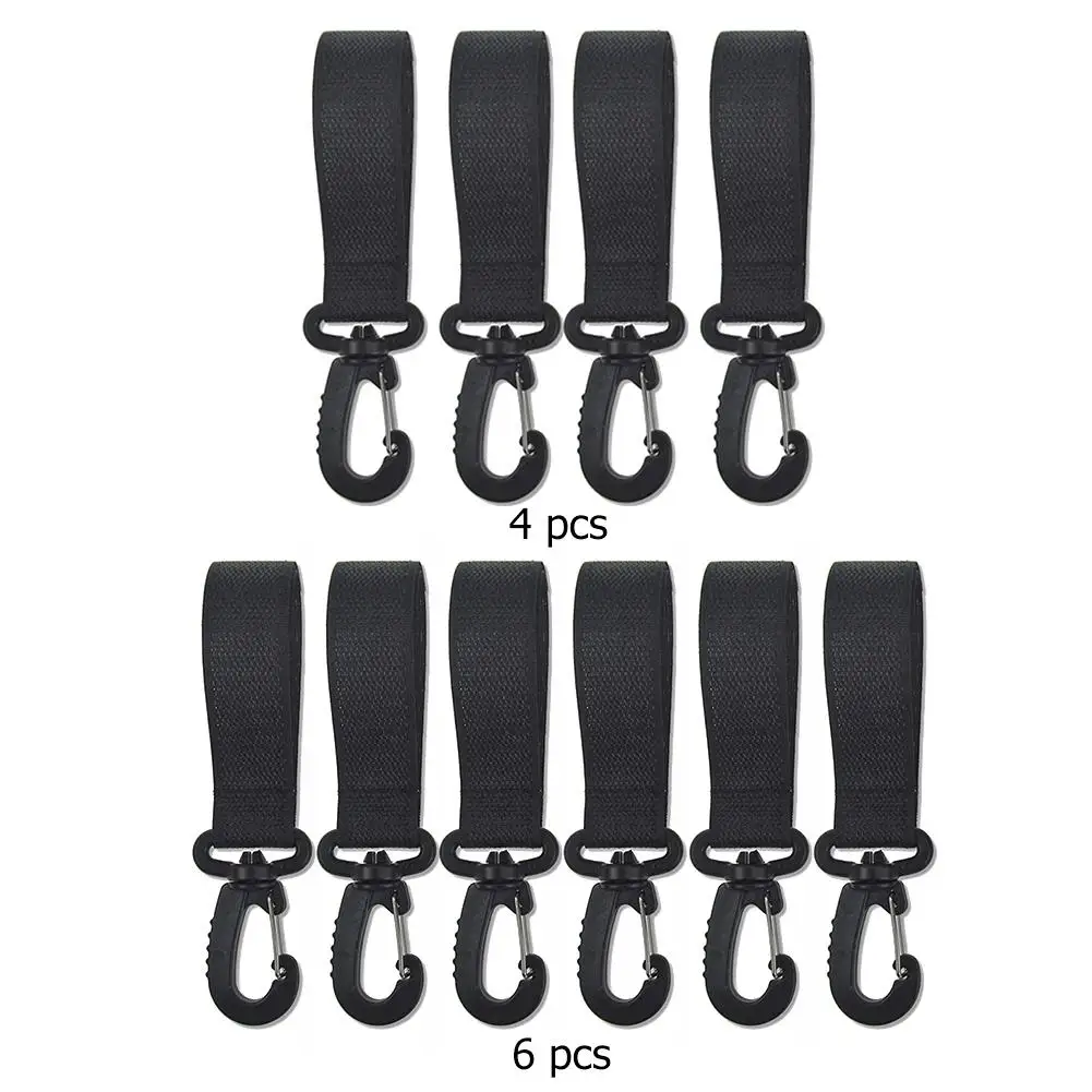 

4/6pcs Durable Stroller Hooks Wheelchairstroller Pram Carriage Bag Hanger Hook Baby Strollers Shopping Bag Clip Stroller Acces