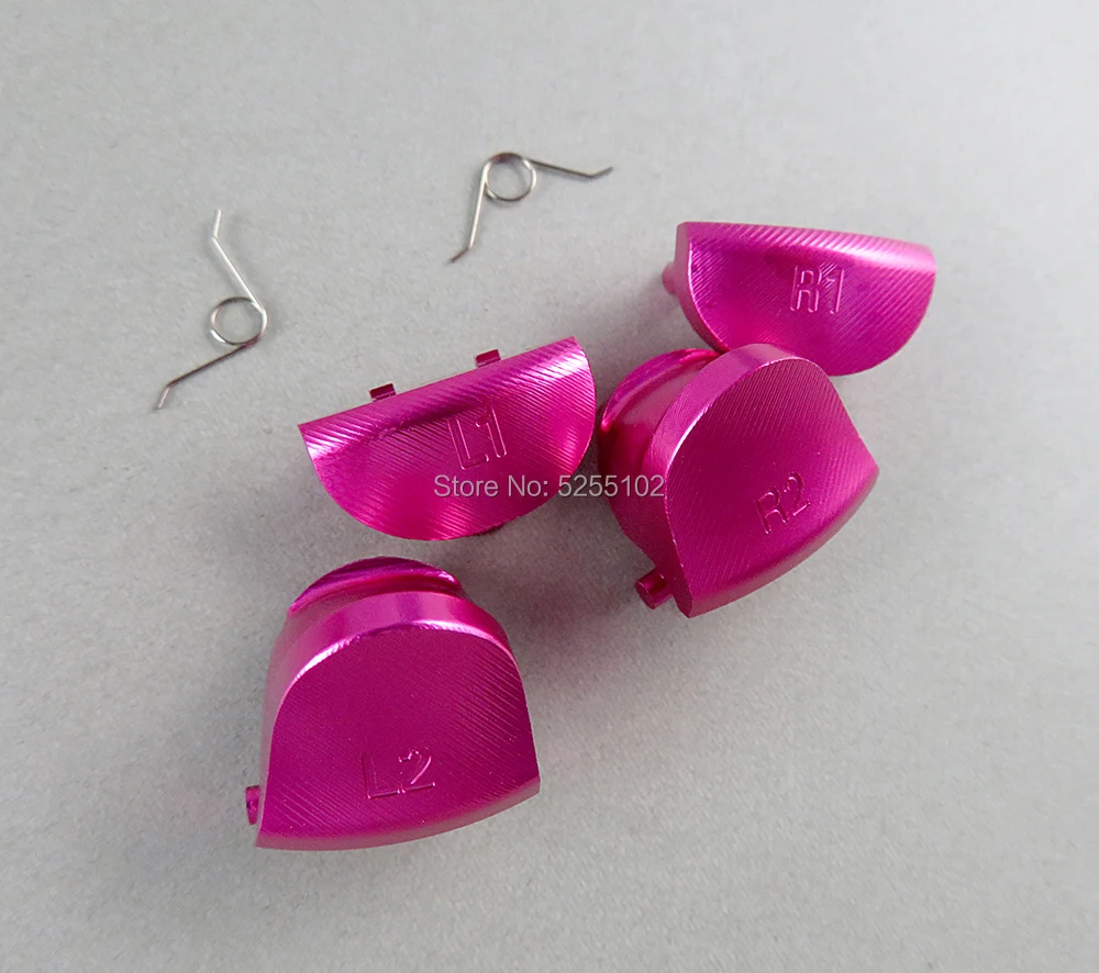 Для PS4 JDS 010 001 JDM металлическая кнопка L1 R1 + L2 R2 кнопки пружинный инструмент