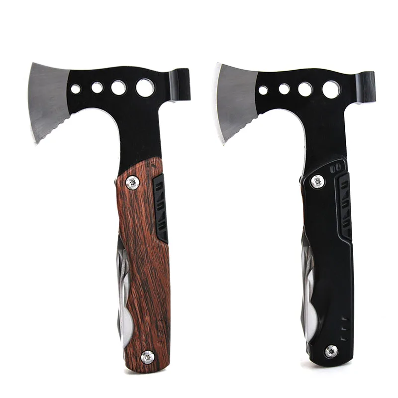 

Portable Multifunctional Fire Axe Outdoor Camping Folding Knife Pliers Tactical Axe Multitool Camping Accessories Outdoor