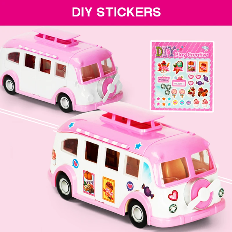 Лесной домик семейный пикник автомобиль набор мебель для кукольного домика 1:12