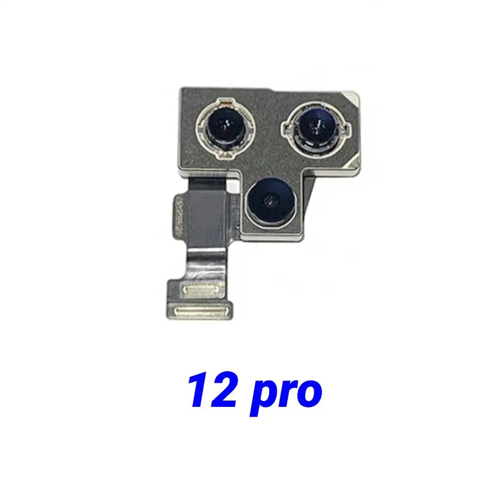 C&aacute;mara trasera para iPhone X, XR, XS, XSMax, 11, 12, 11PRO, 11promax, reparaci&oacute;n de Cable flexible, 12pro, X, 100% Original-4