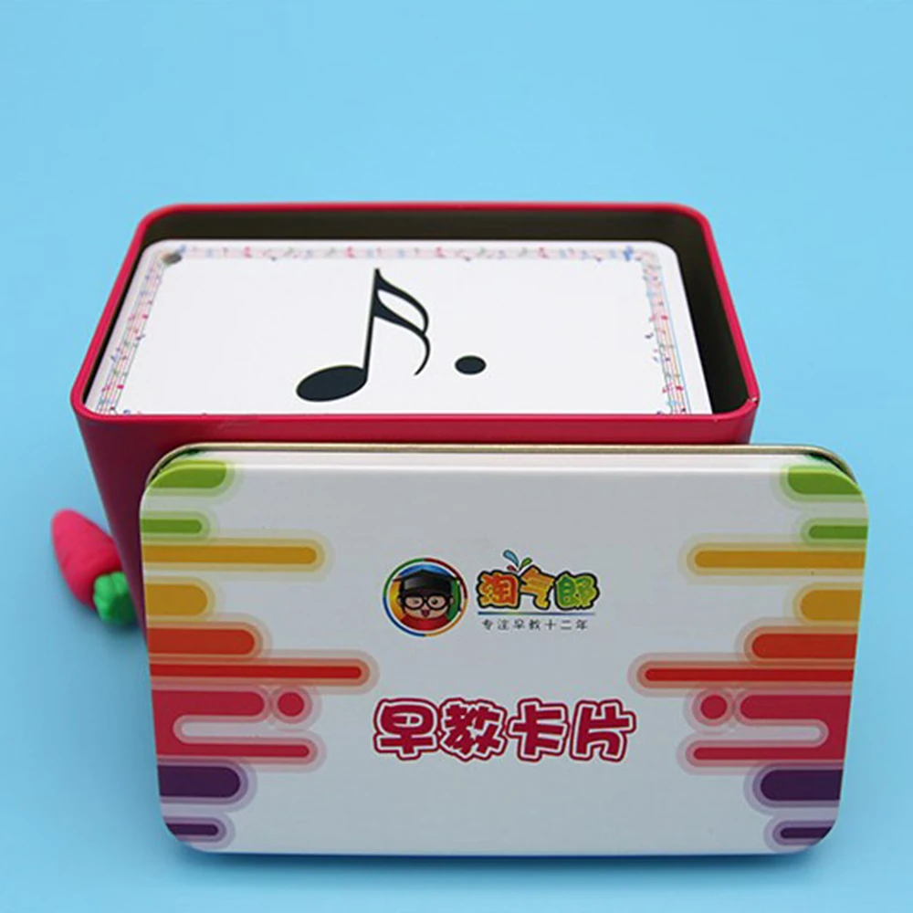 96pcs/set High Quality Waterproof Musical Notation Cards PVC Note Music Teaching Tools |