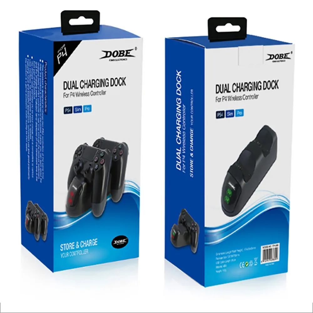 PS4 контроллер Зарядное устройство Dual Shock 4 зарядная док станция с светодиодный