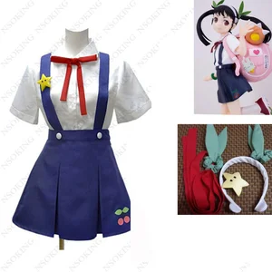 Платье с рисунком Аниме Bakemonogatari Hachikuji Mayoi