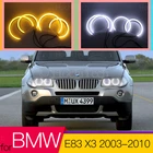 Хлопковый светодиодный светильник Angel Eye Halo Switchback двухцветный для BMW E83 X3 2003-2010