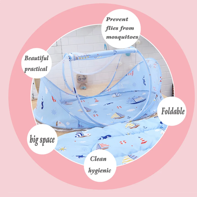 LISM 3 шт. переносное постельное белье для путешествий коврик колыбели складные