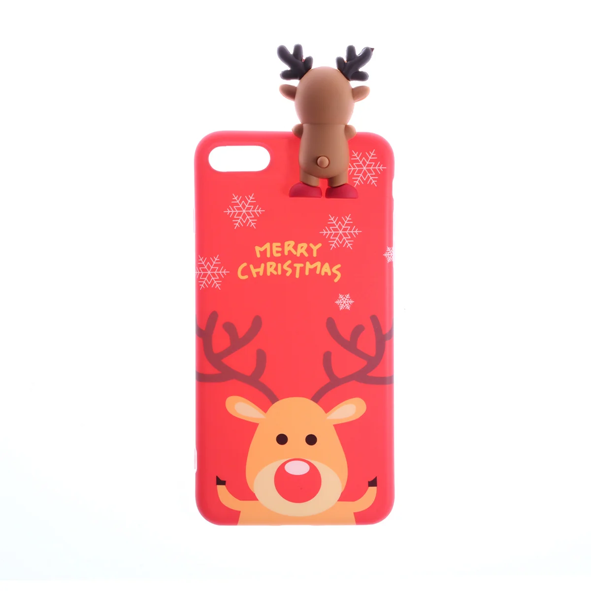 

Phone Case Christmas Deer Patterned Accessories Attached Full-covered Shockproof Anti-drop Phone Cover Shell for Apple iPhone