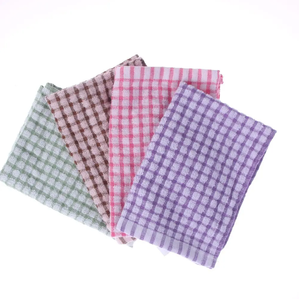 Бытовые чистящие инструменты набор чайных полотенец махровые хлопковые