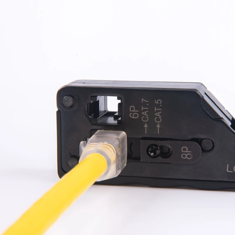 Инструмент для обжима сети и связи модульные Заглушки RJ45/RJ11/RJ12 Cat7/Cat.6A 8P 6P