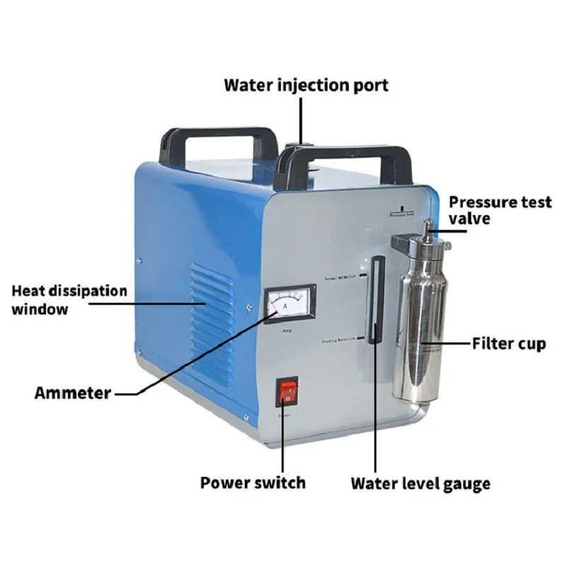 Полировка акрила полировка пламенем 75л/ч H160 акрилом генератор водорода машина