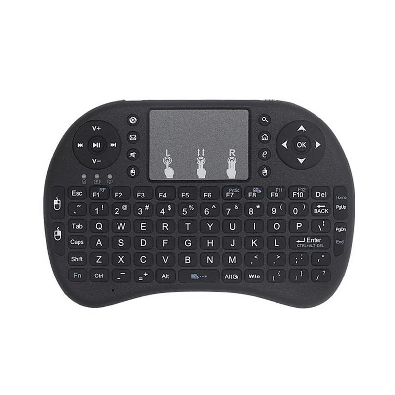 Беспроводная мини клавиатура i8 2 4 ГГц для ноутбука/ПК/планшетов/Windows/ТВ