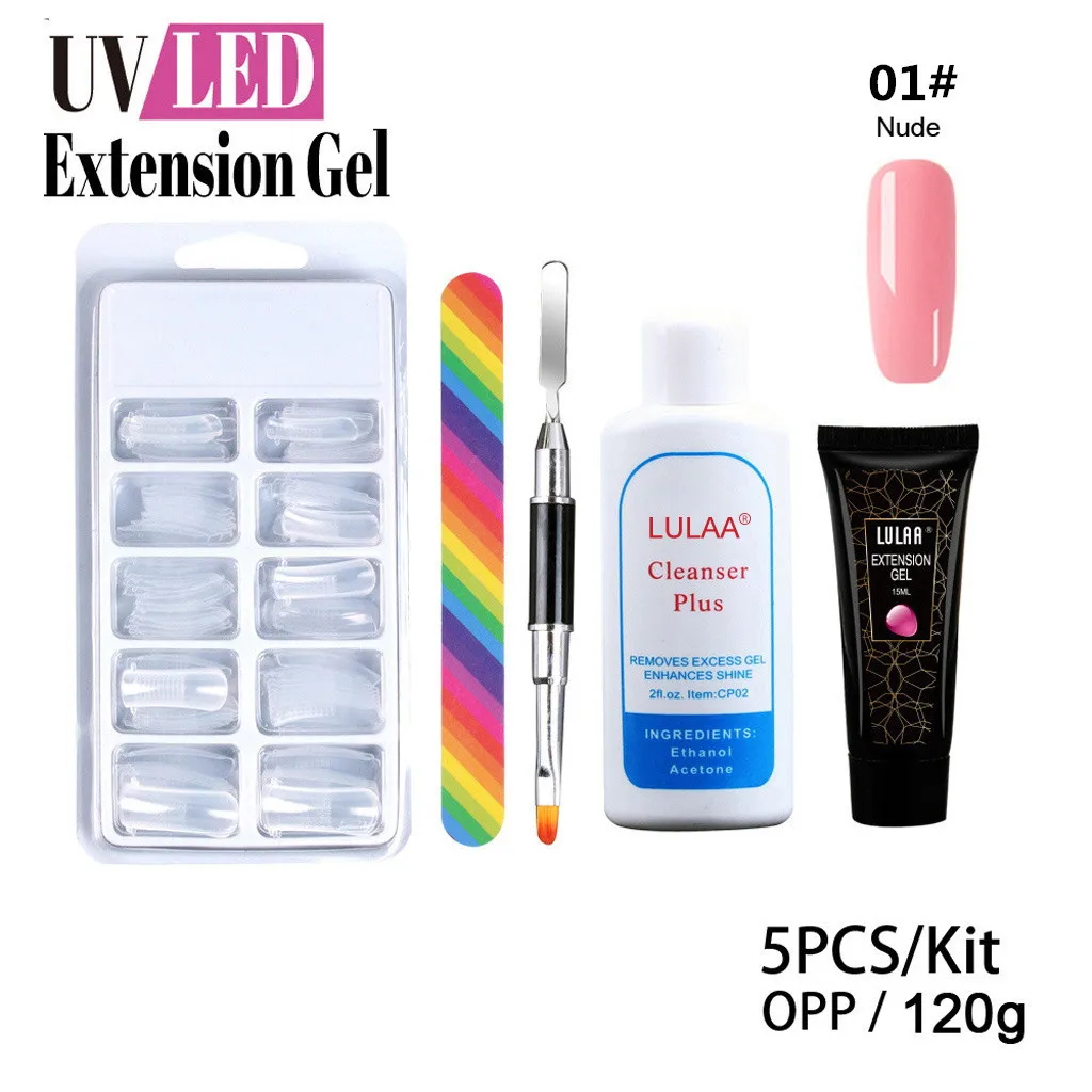 Набор для наращивания ногтей с УФ гелем 15 мл|Комплекты и наборы| |